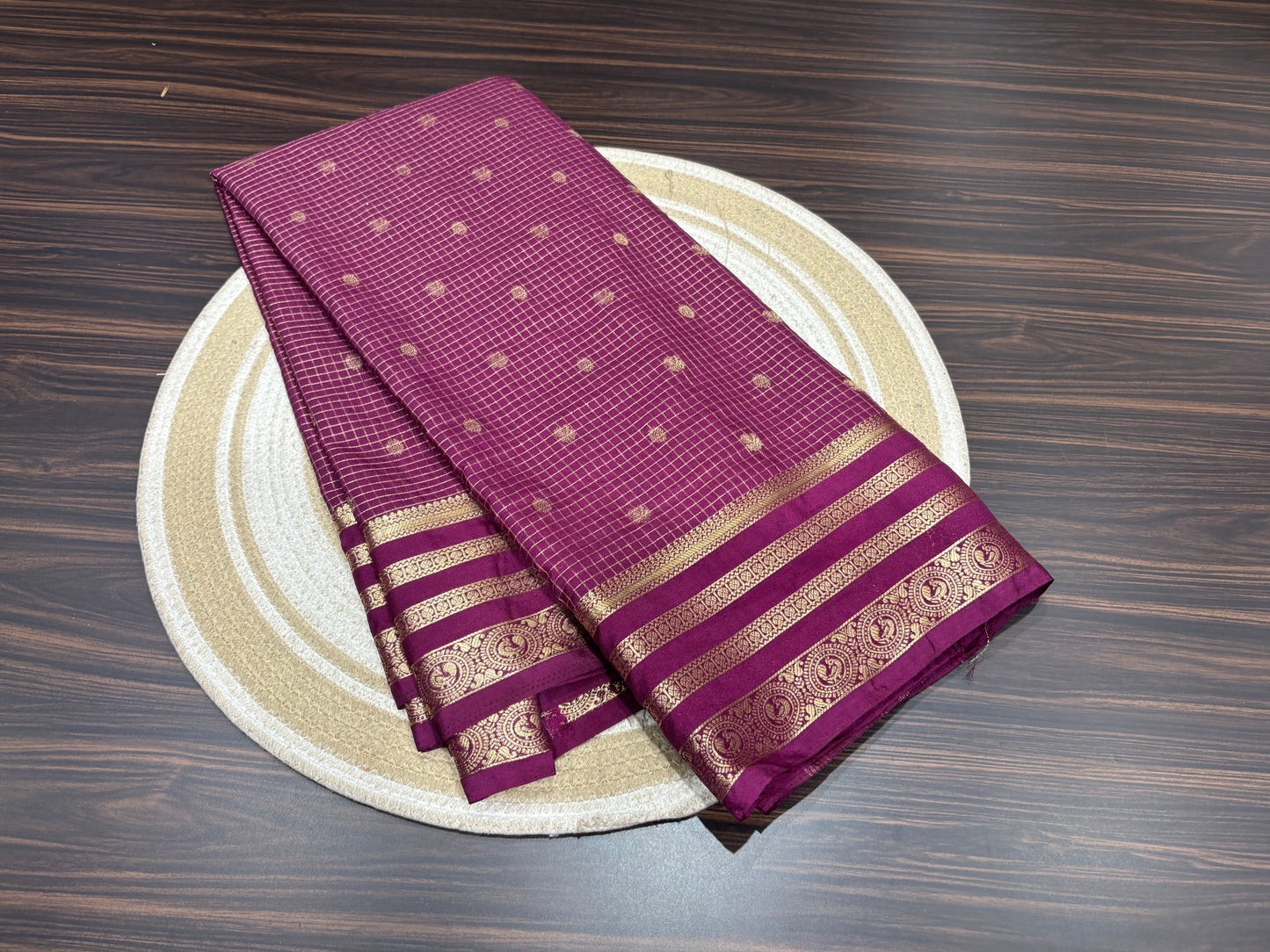 Semi Mysore Crape