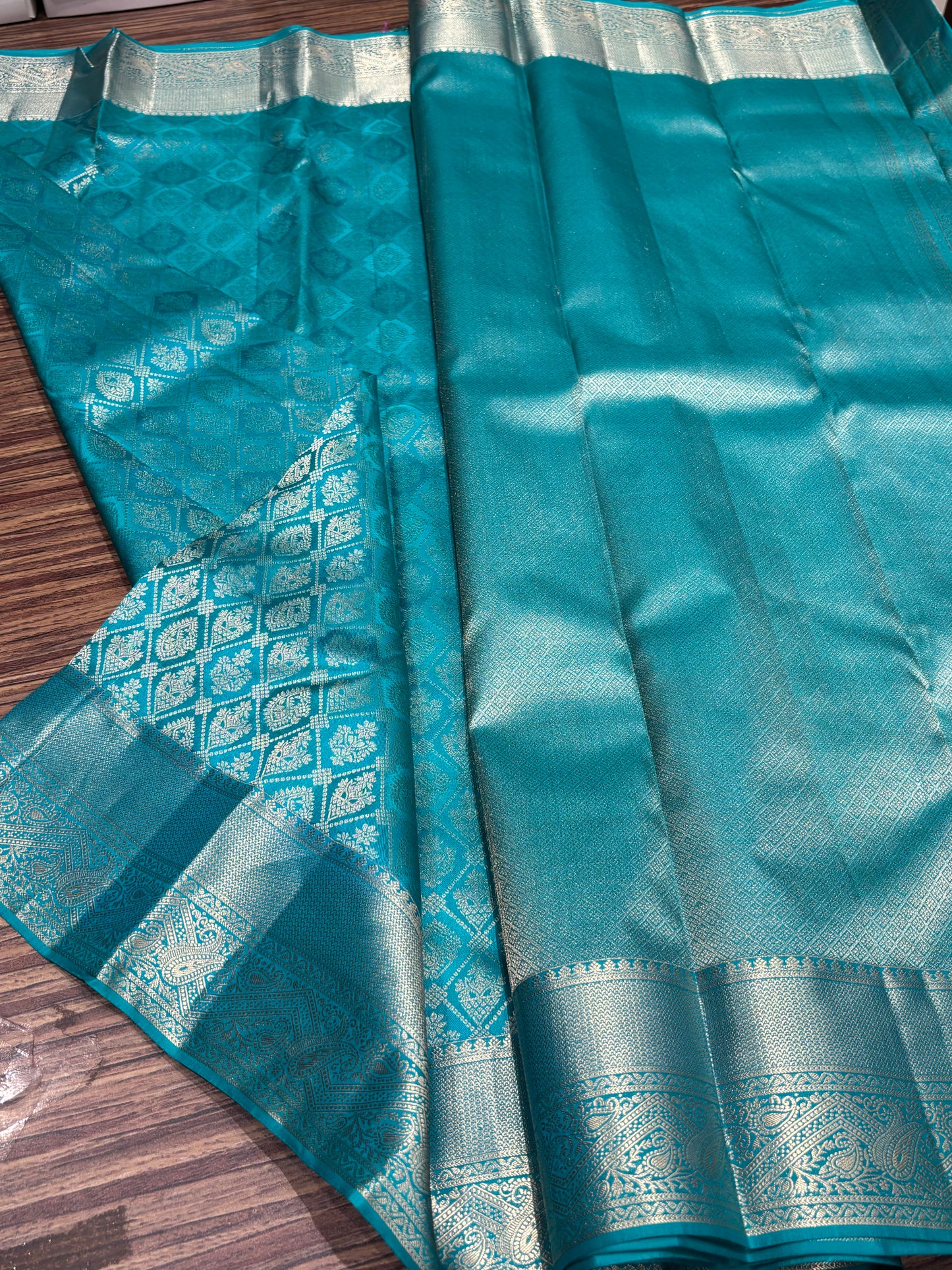 Pure Kanchipuram Broced Silk