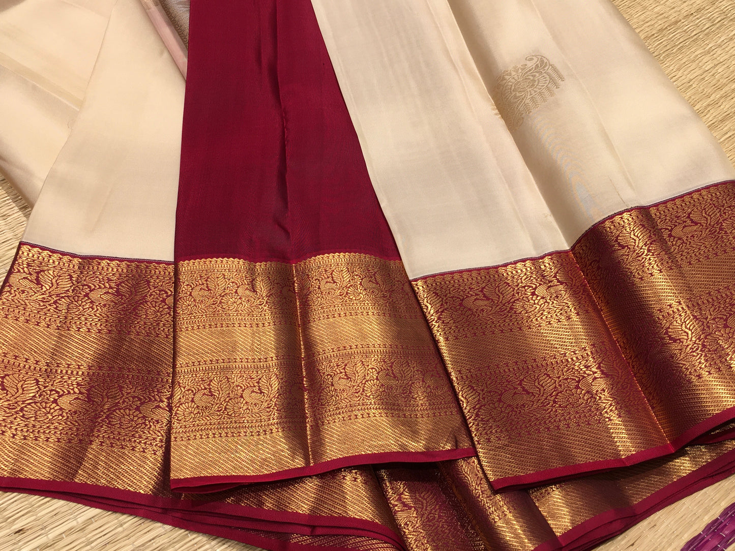 Pure Kanchipuram silk