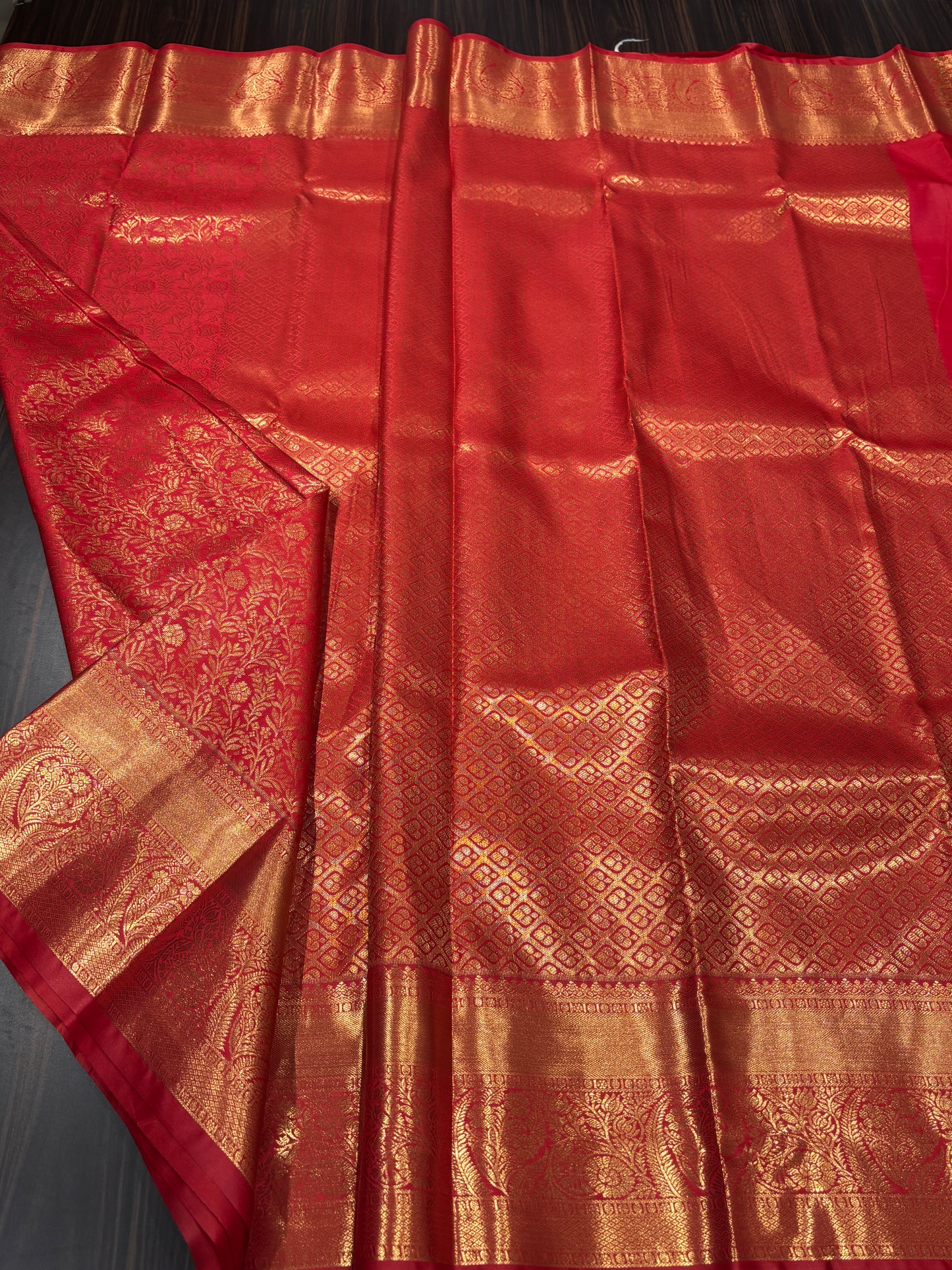 Semi Kanchipuram silk