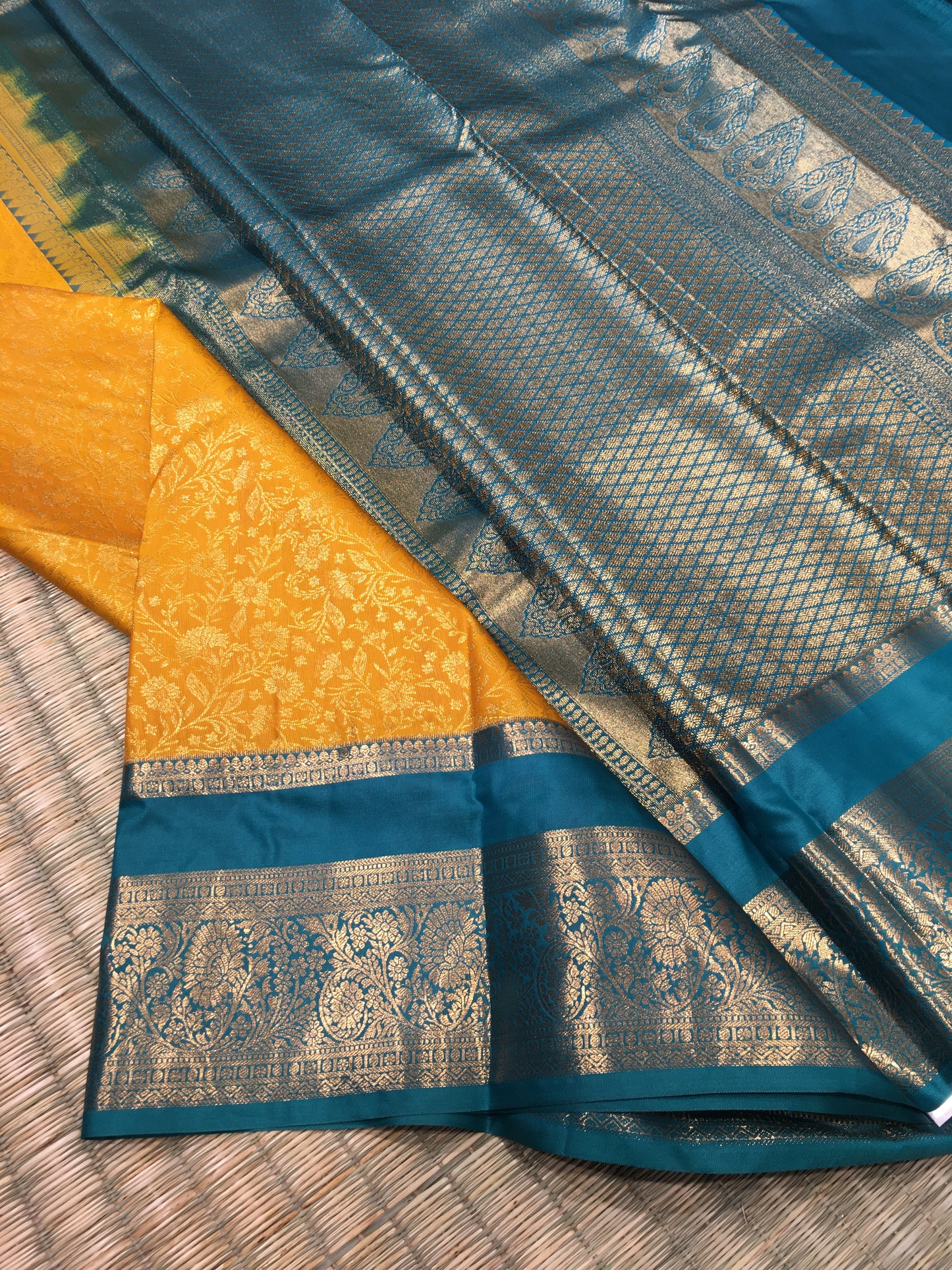 Semi Kanchipuram silk