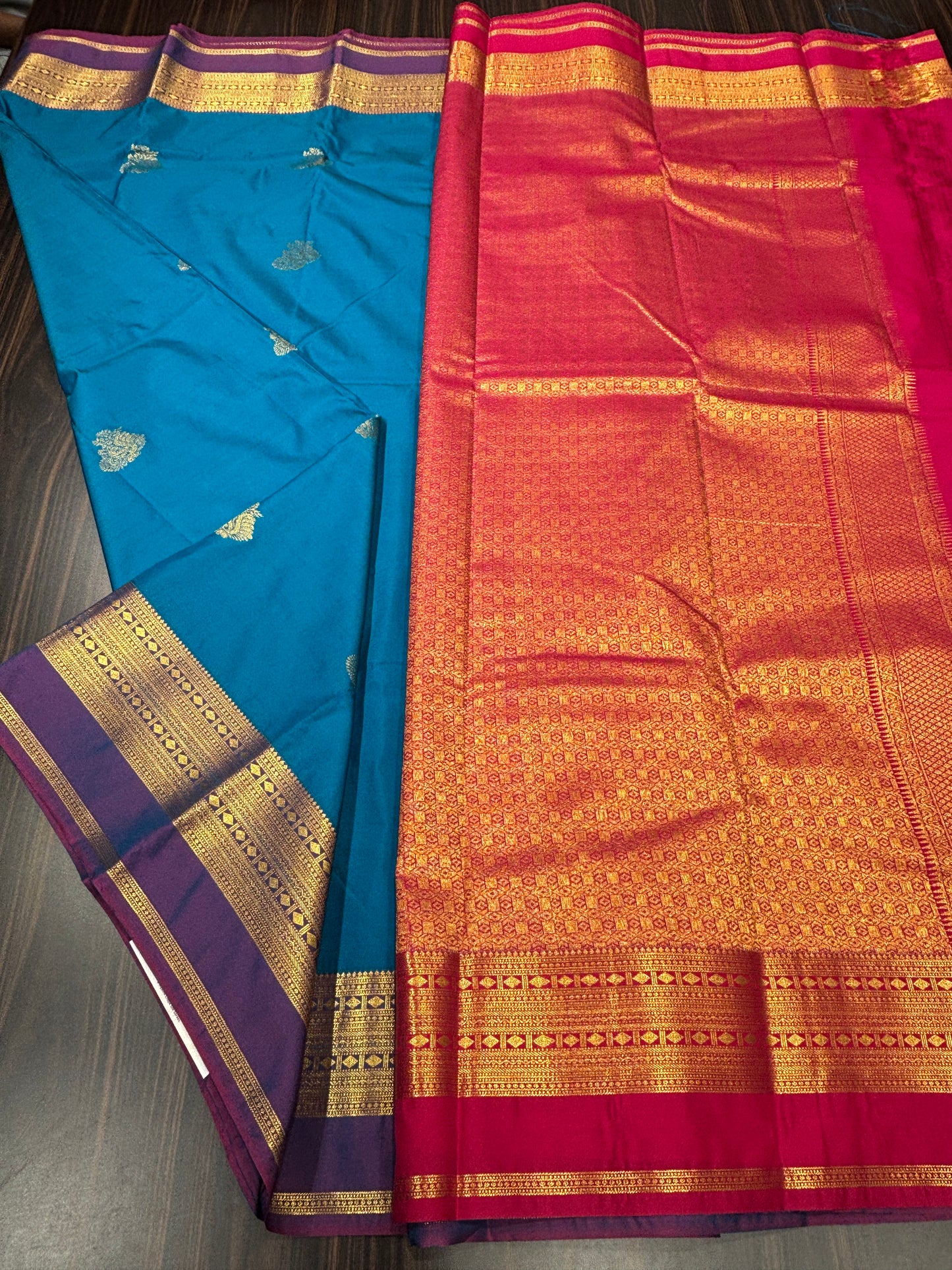 Semi Kanchipuram silk