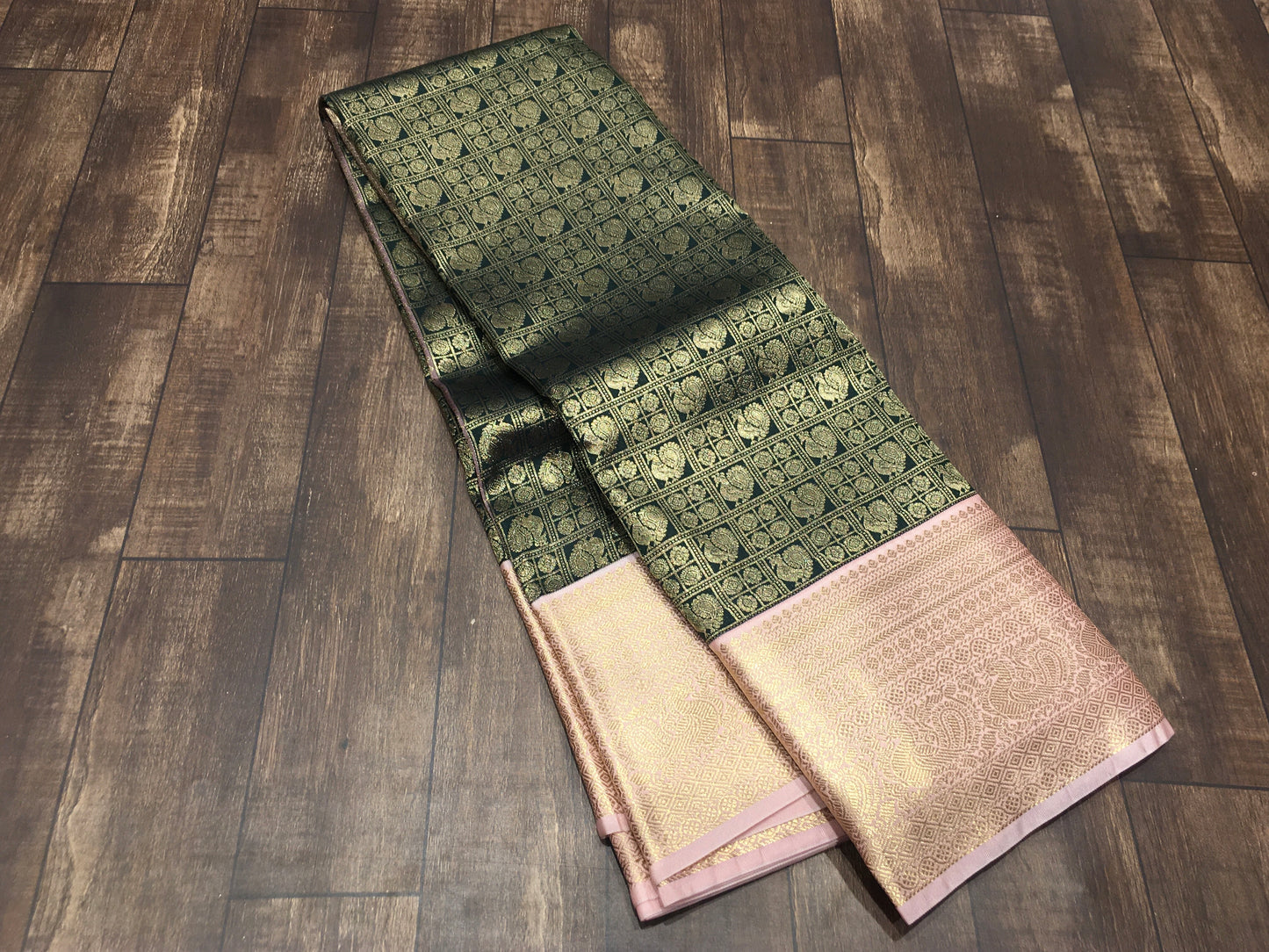 Semi Kanchipuram silk