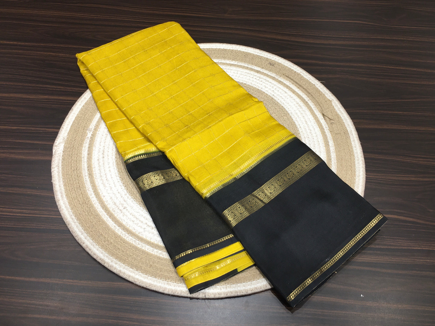 Semi Mysore crape