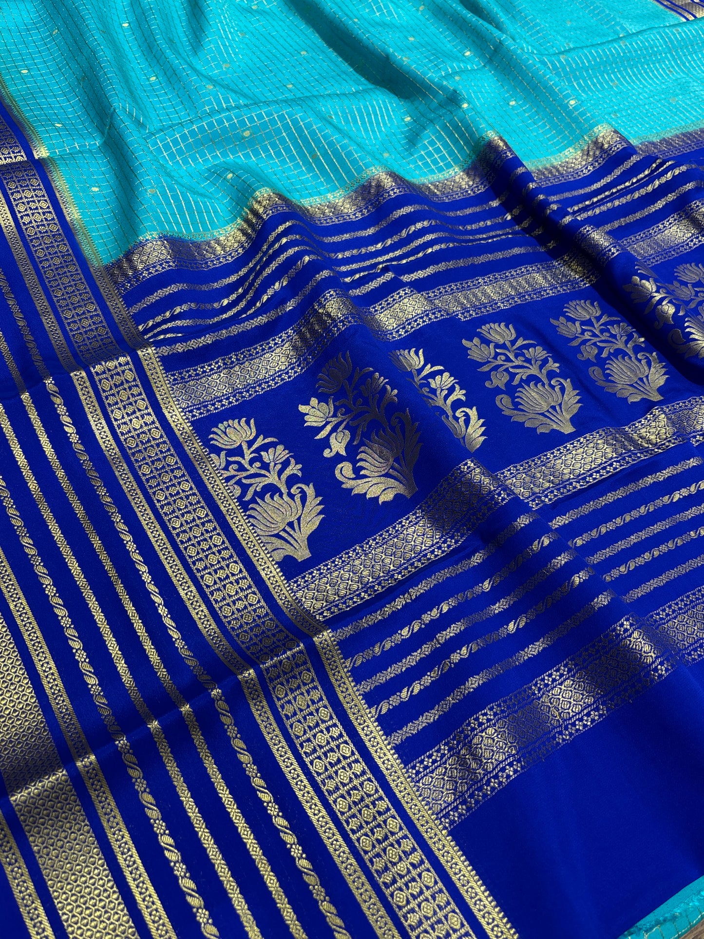 Pure Mysore silk