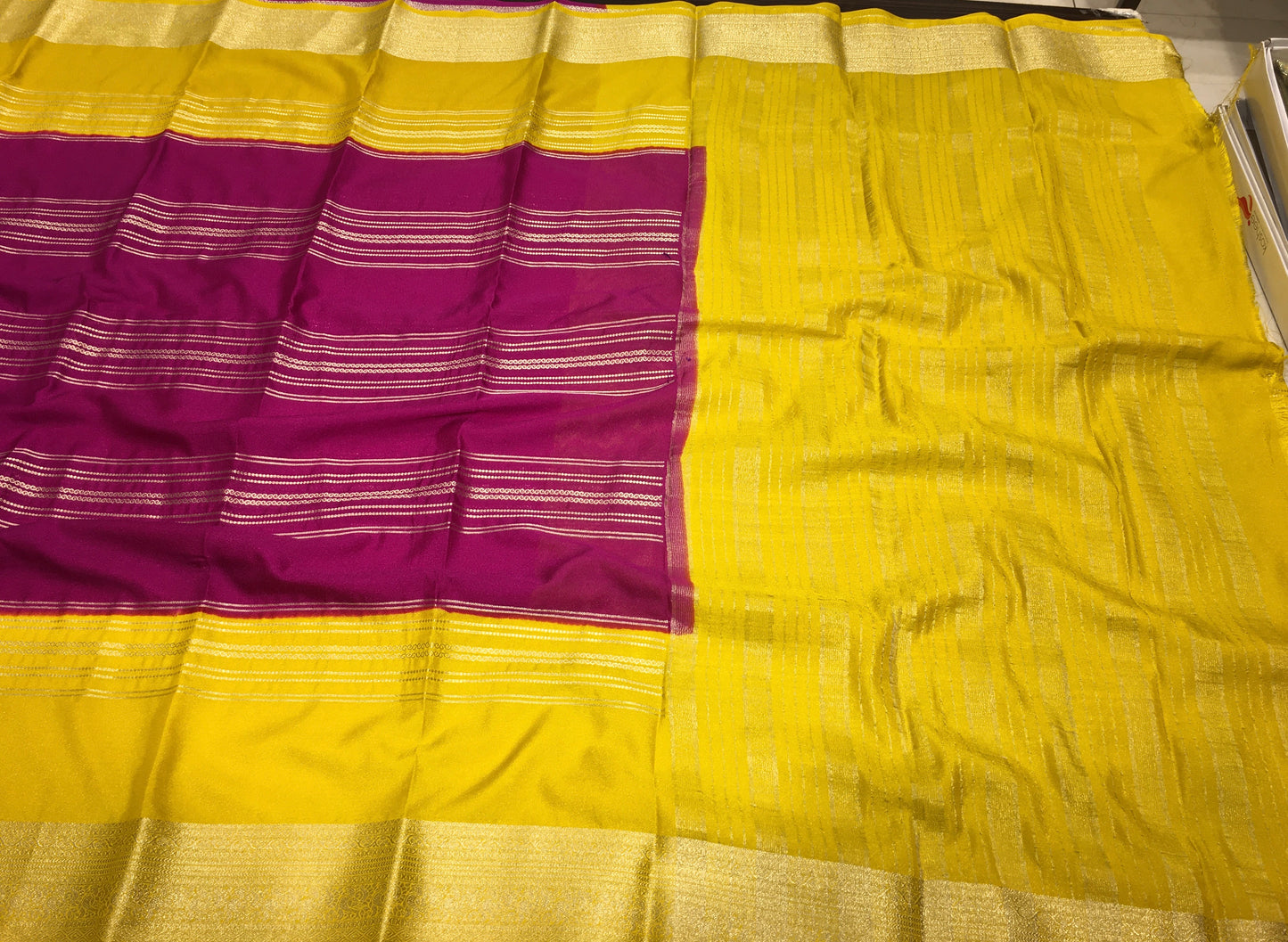 Semi Mysore crape