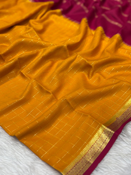 Pure Mysore silk