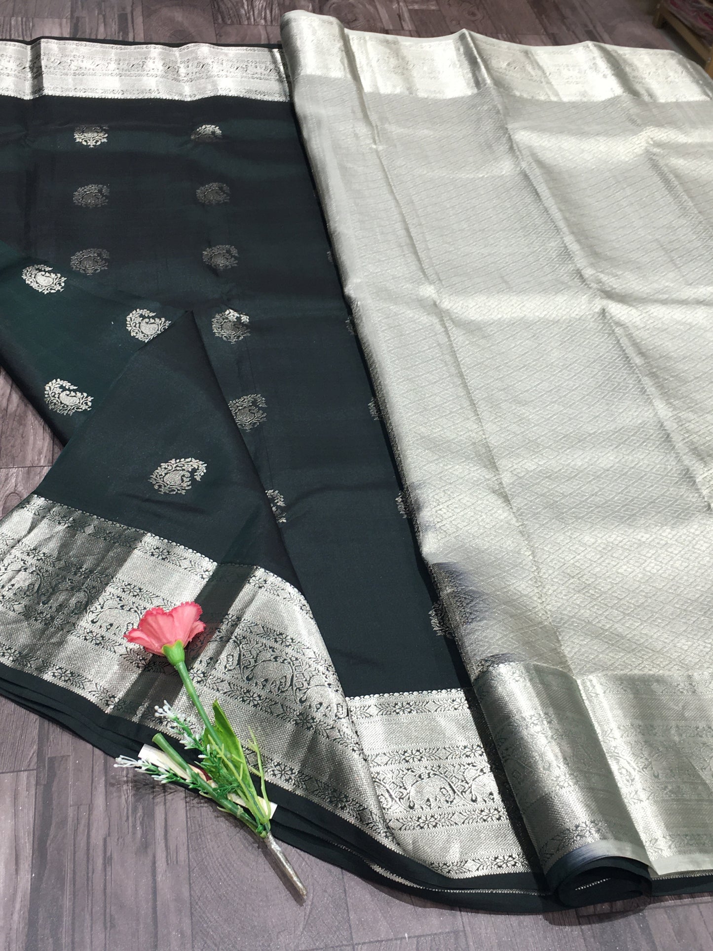 Pure Kanchipuram silk