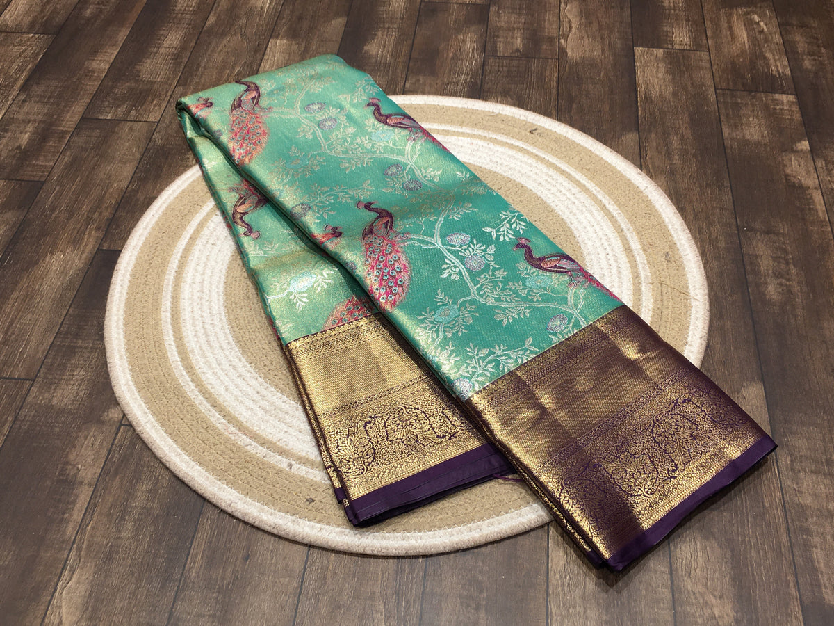 Semi Kanchipuram Tissue