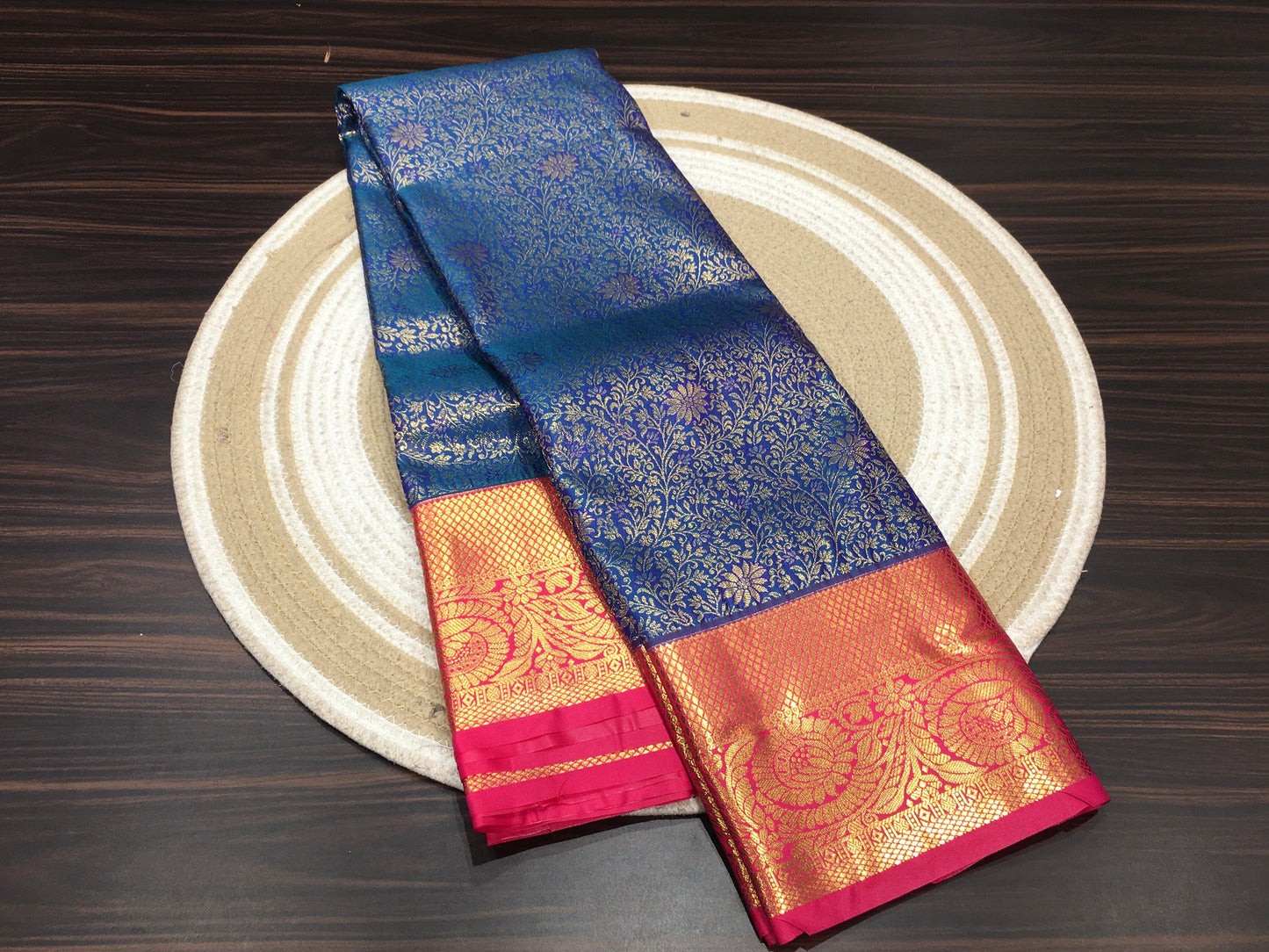 Semi Kanchipuram silk
