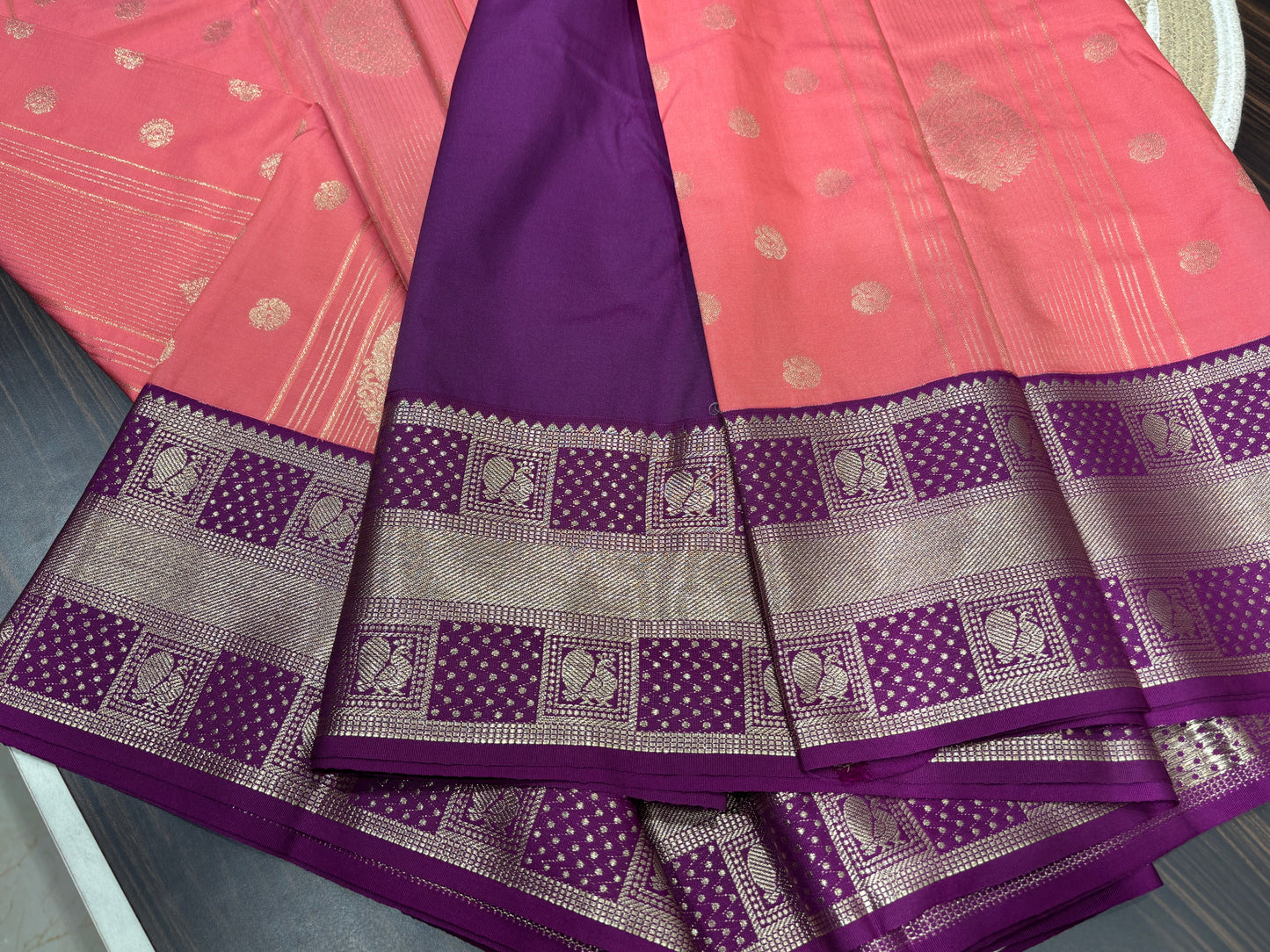 Semi Kanchipuram silk