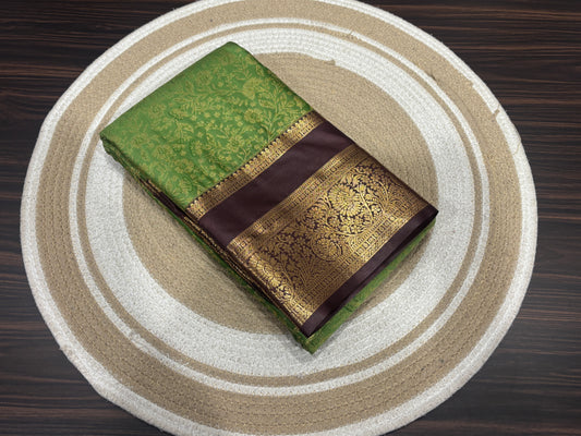 Semi Kanchipuram silk