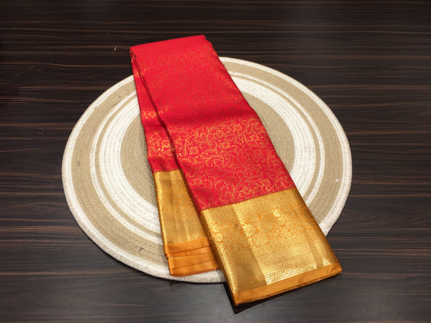 Semi Kanchipuram silk