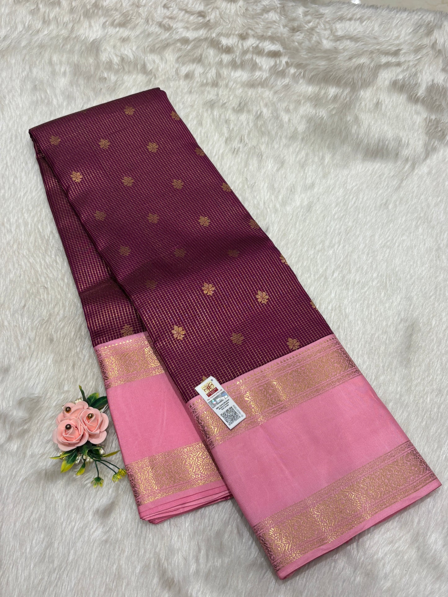 Pure Kanchipuram silk