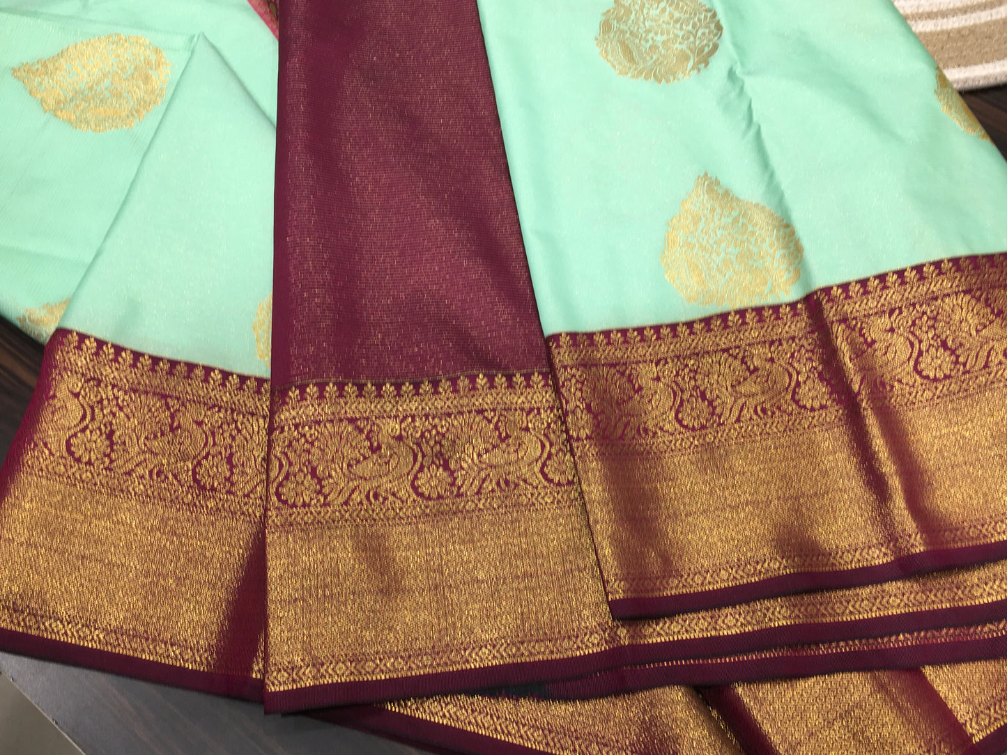 Semi Kanchipuram silk