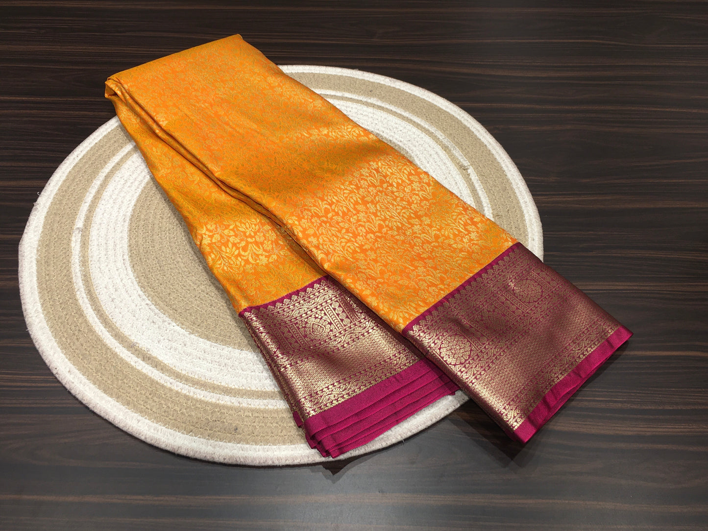Semi Kanchipuram silk