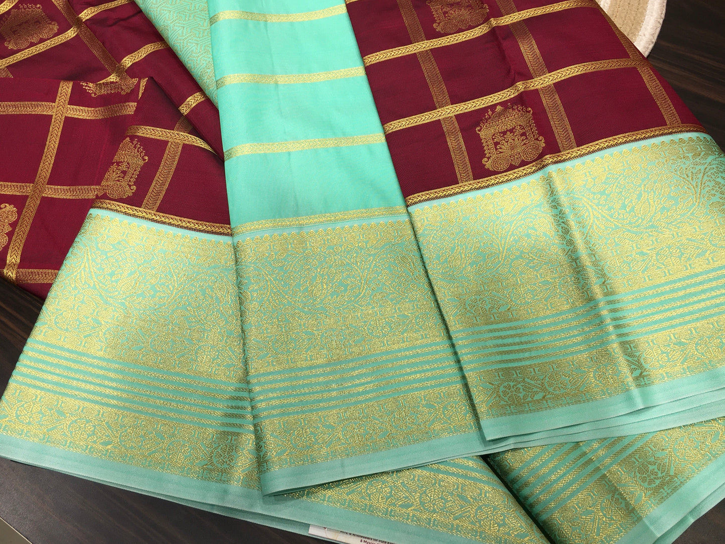Semi Kanchipuram silk