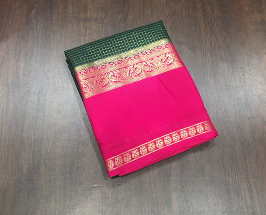 Semi Mysore Crape Silk