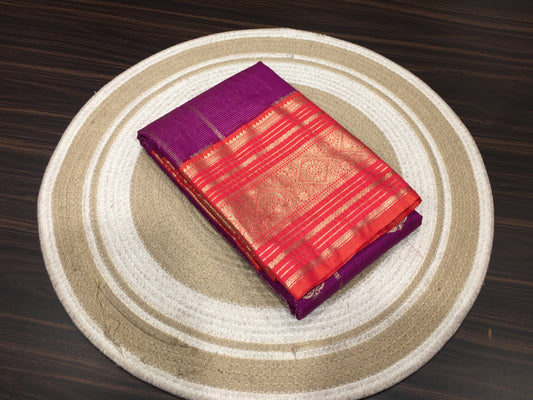 Semi Kanchipuram silk