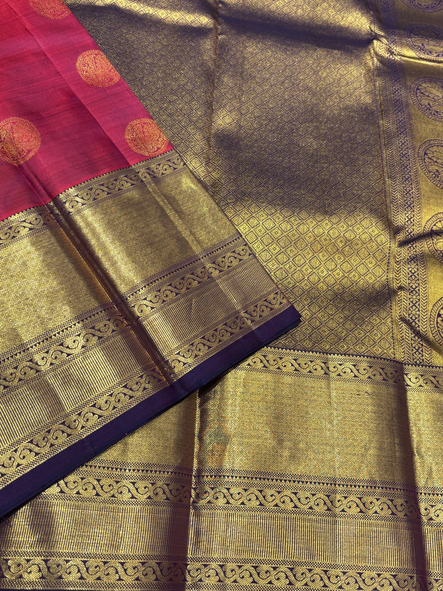 Pure Kanchipuram silk