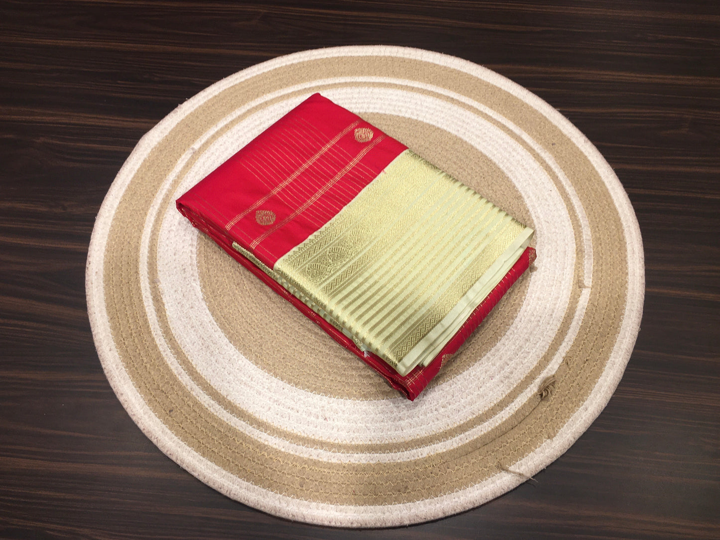Semi Kanchipuram silk