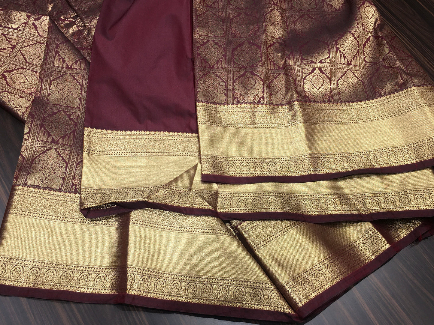 Semi Kanchipuram silk