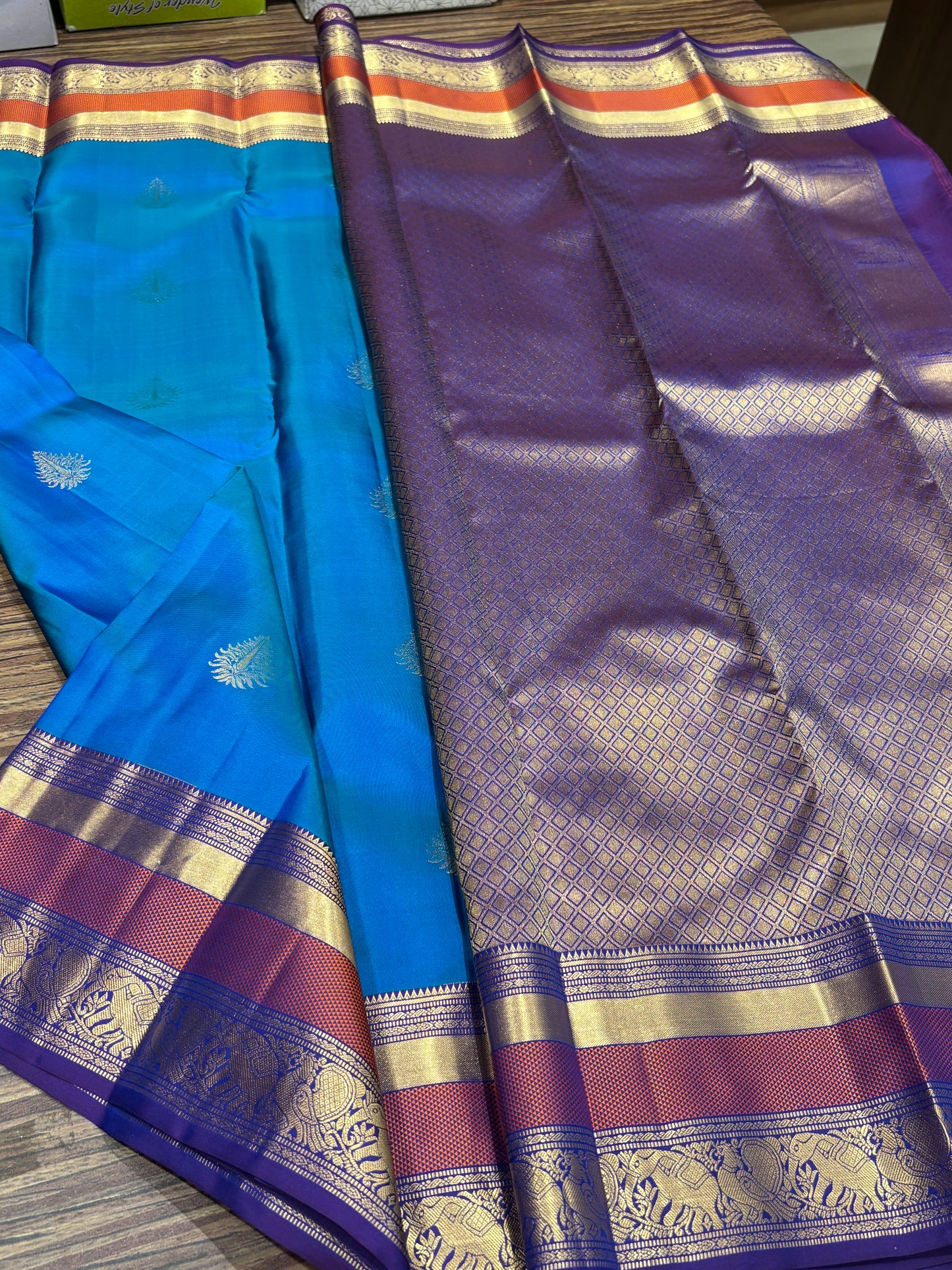 Pure Kanchipuram silk