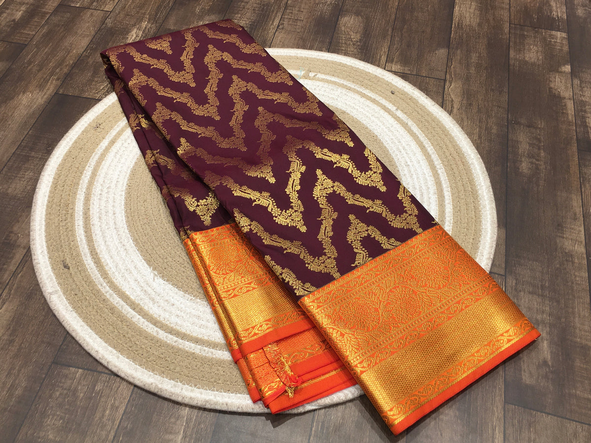Semi Kanchipuram Silk