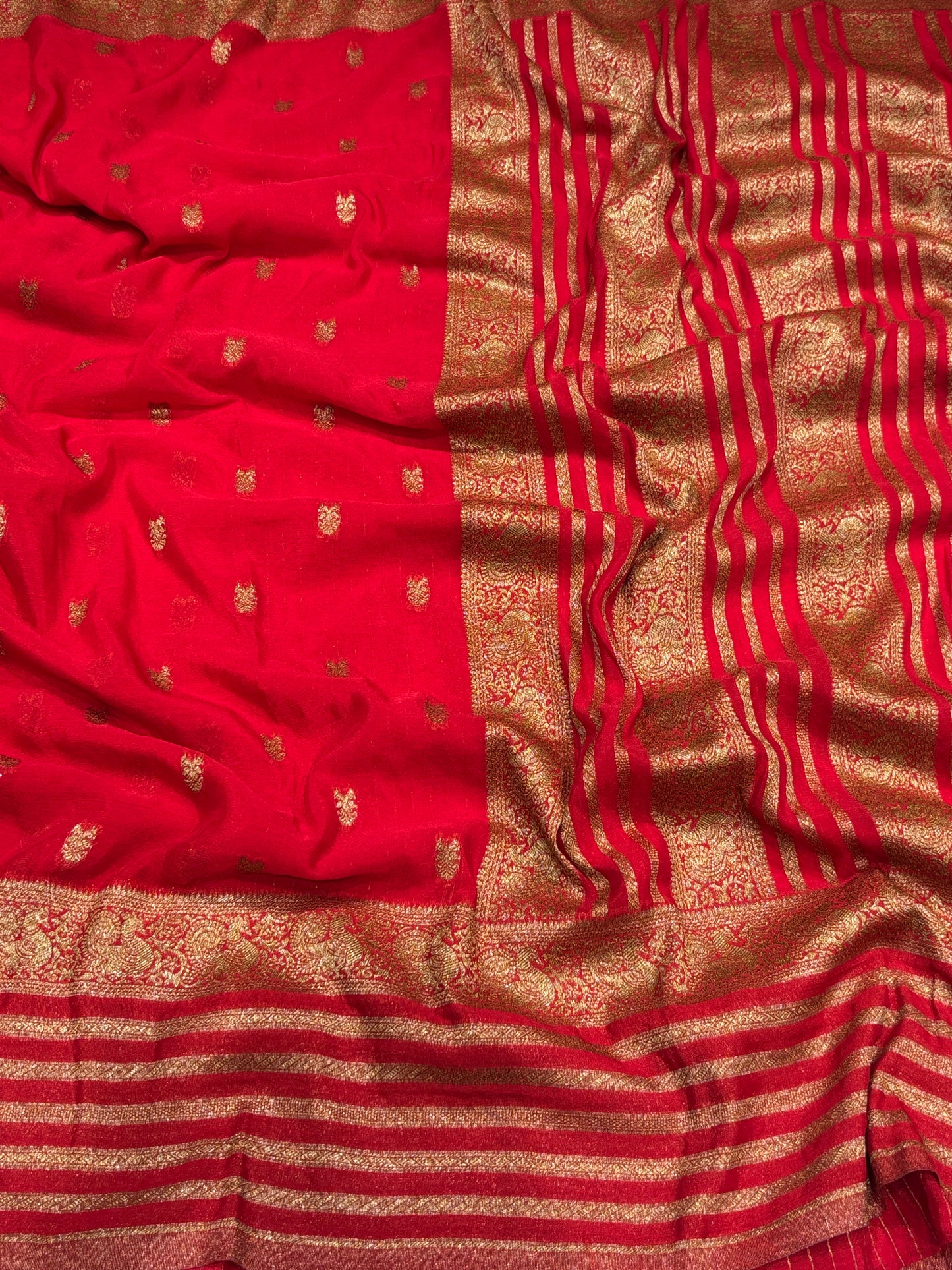 Chiffon georgette saree