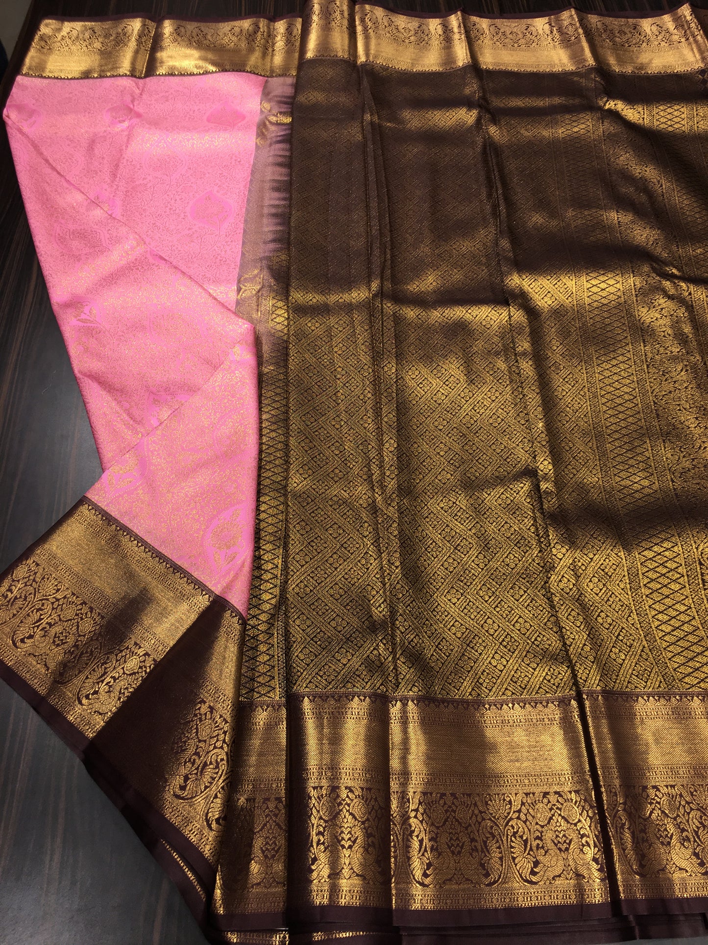 Semi Kanchipuram silk