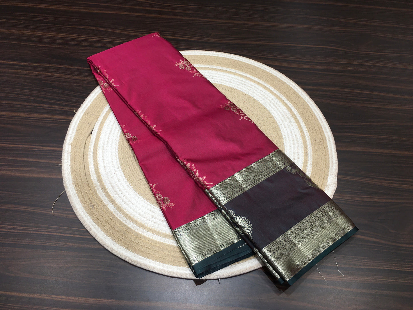 Semi Kanchipuram silk