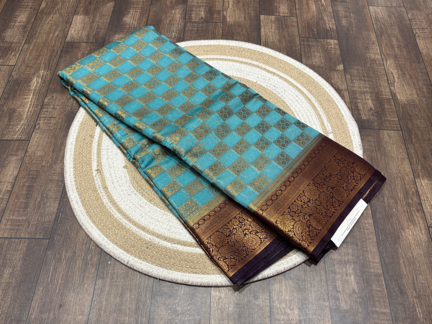 Raw silk saree