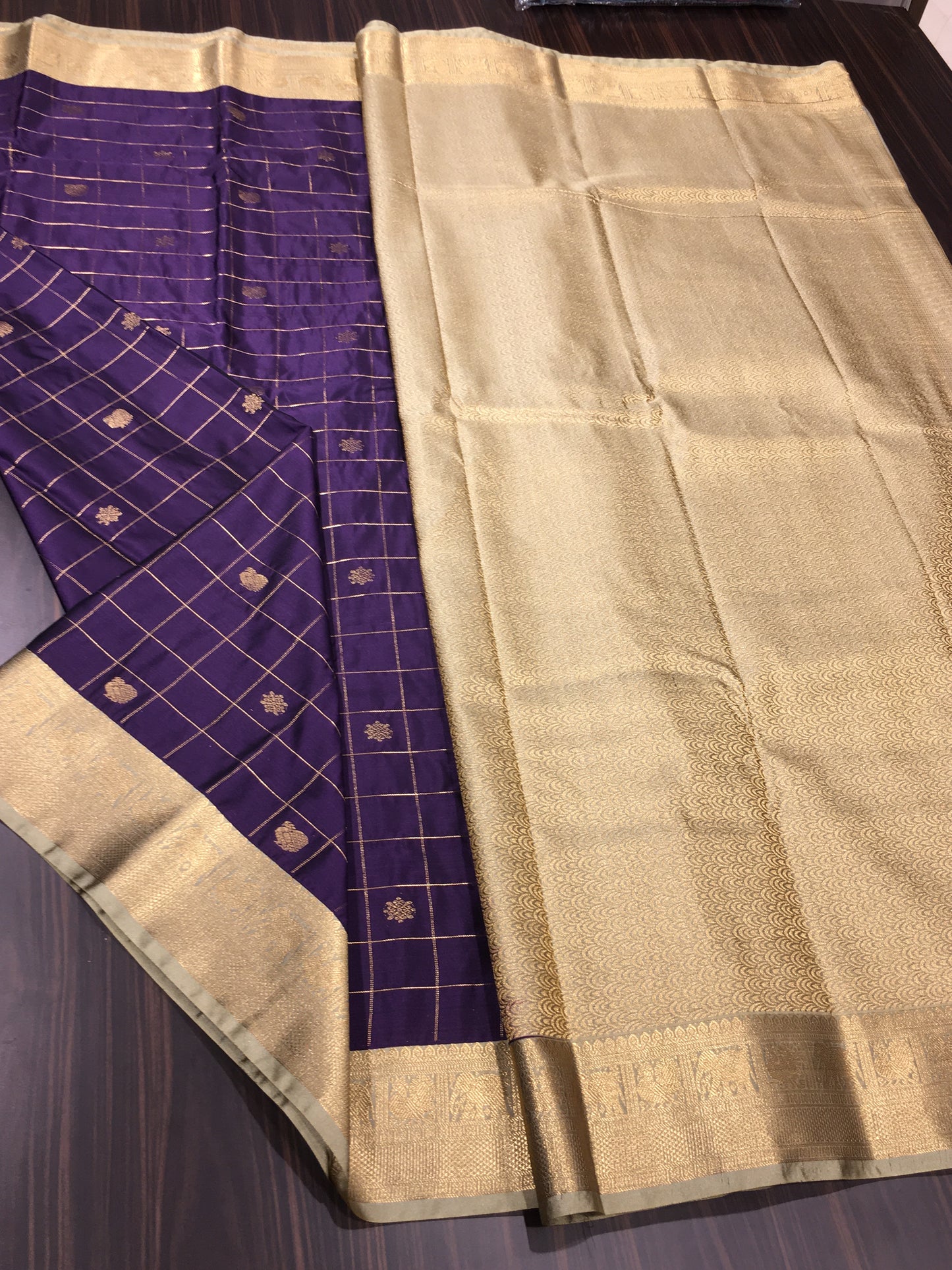 Semi Kanchipuram Silk