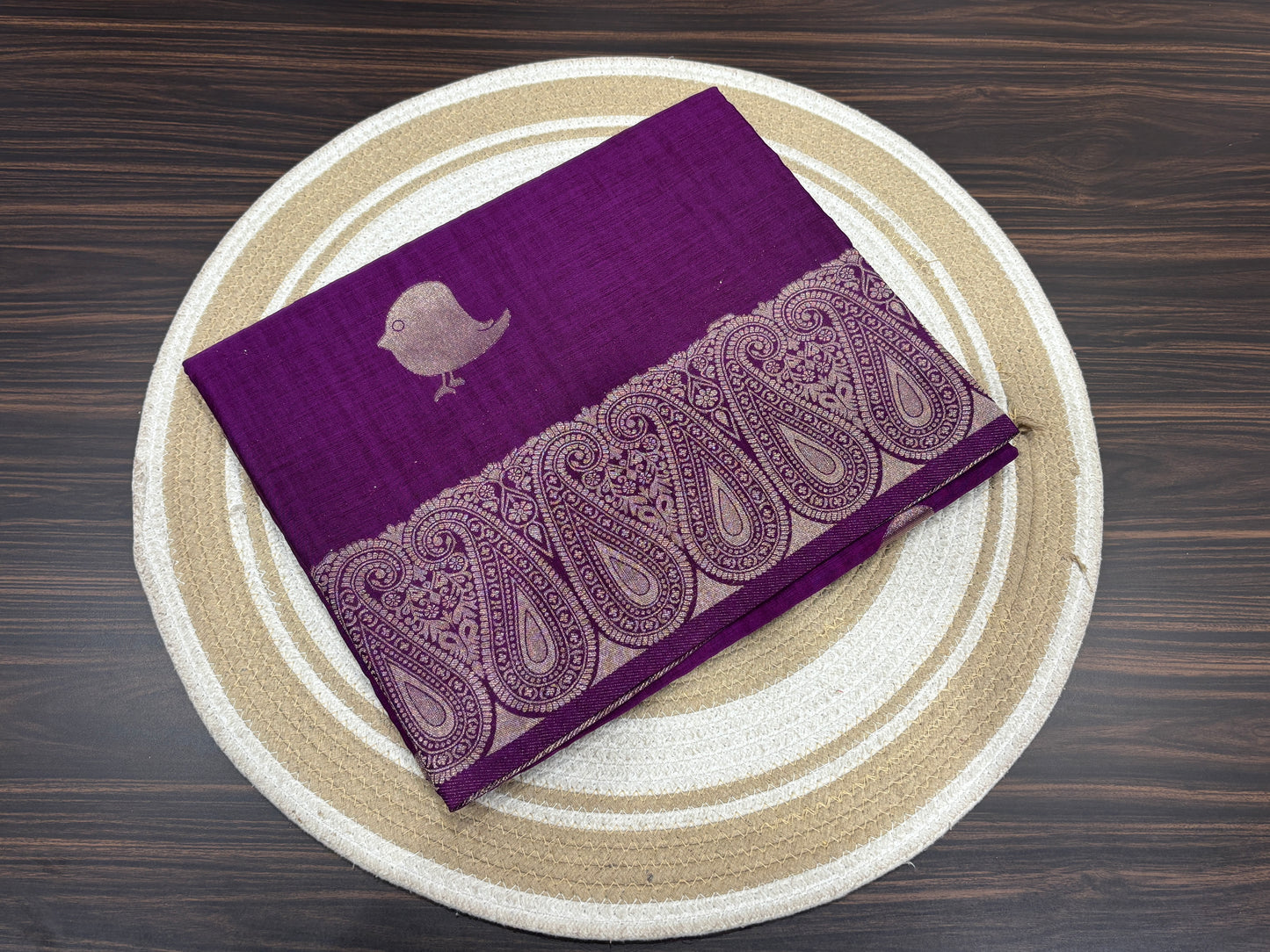 Soft tussar saree