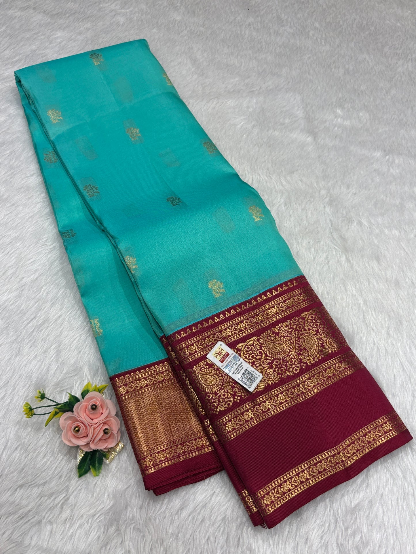 Pure Kanchipuram silk