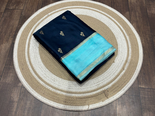 Soft crape saree