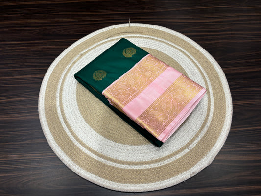 Semi Kanchipuram silk