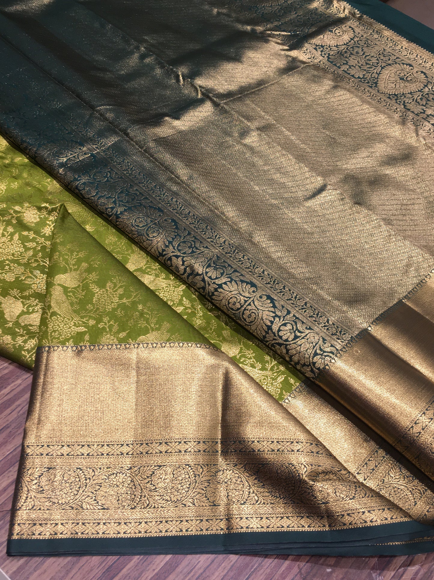 Semi Kanchipuram silk