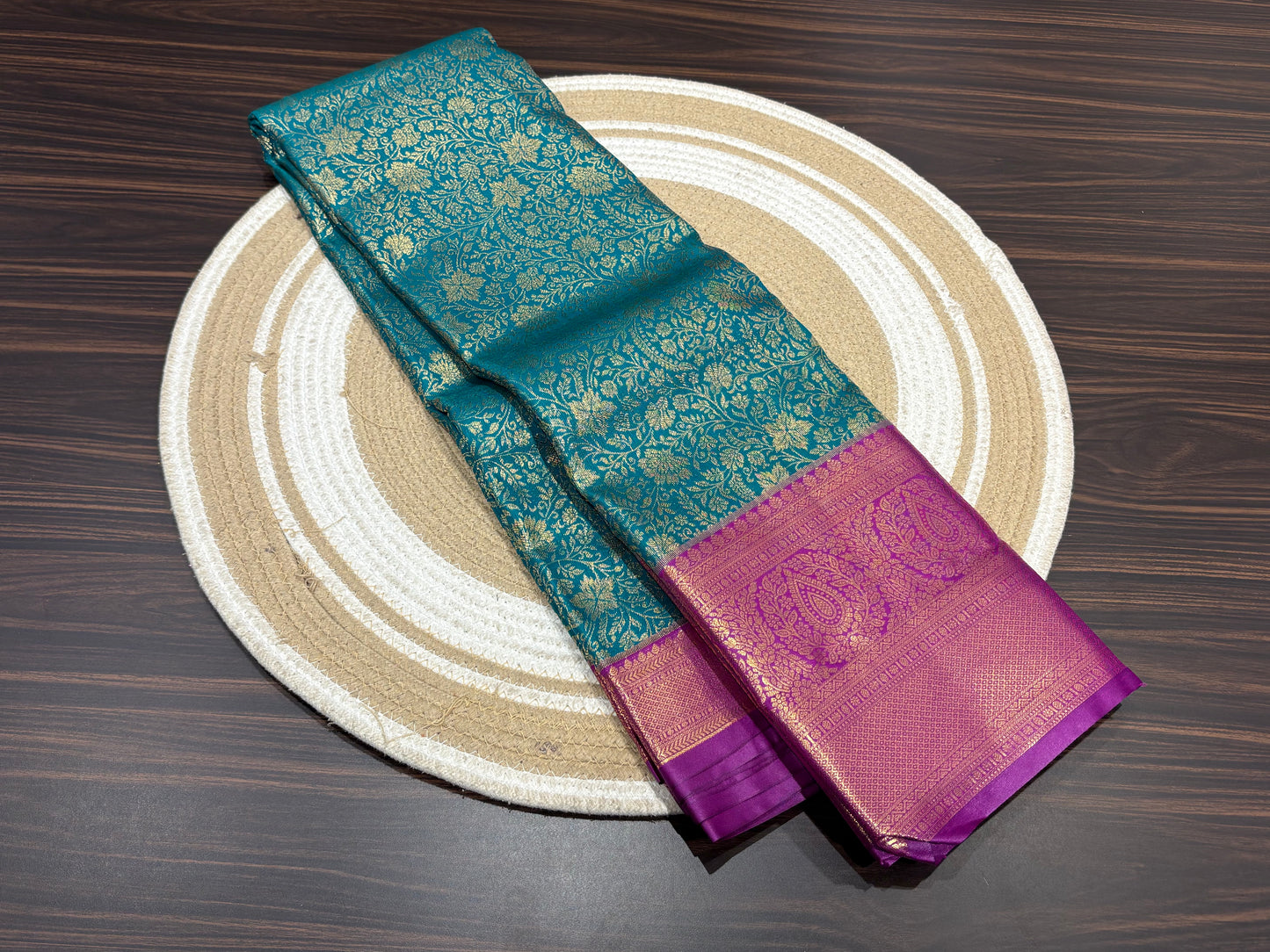 Semi Kanchipuram silk