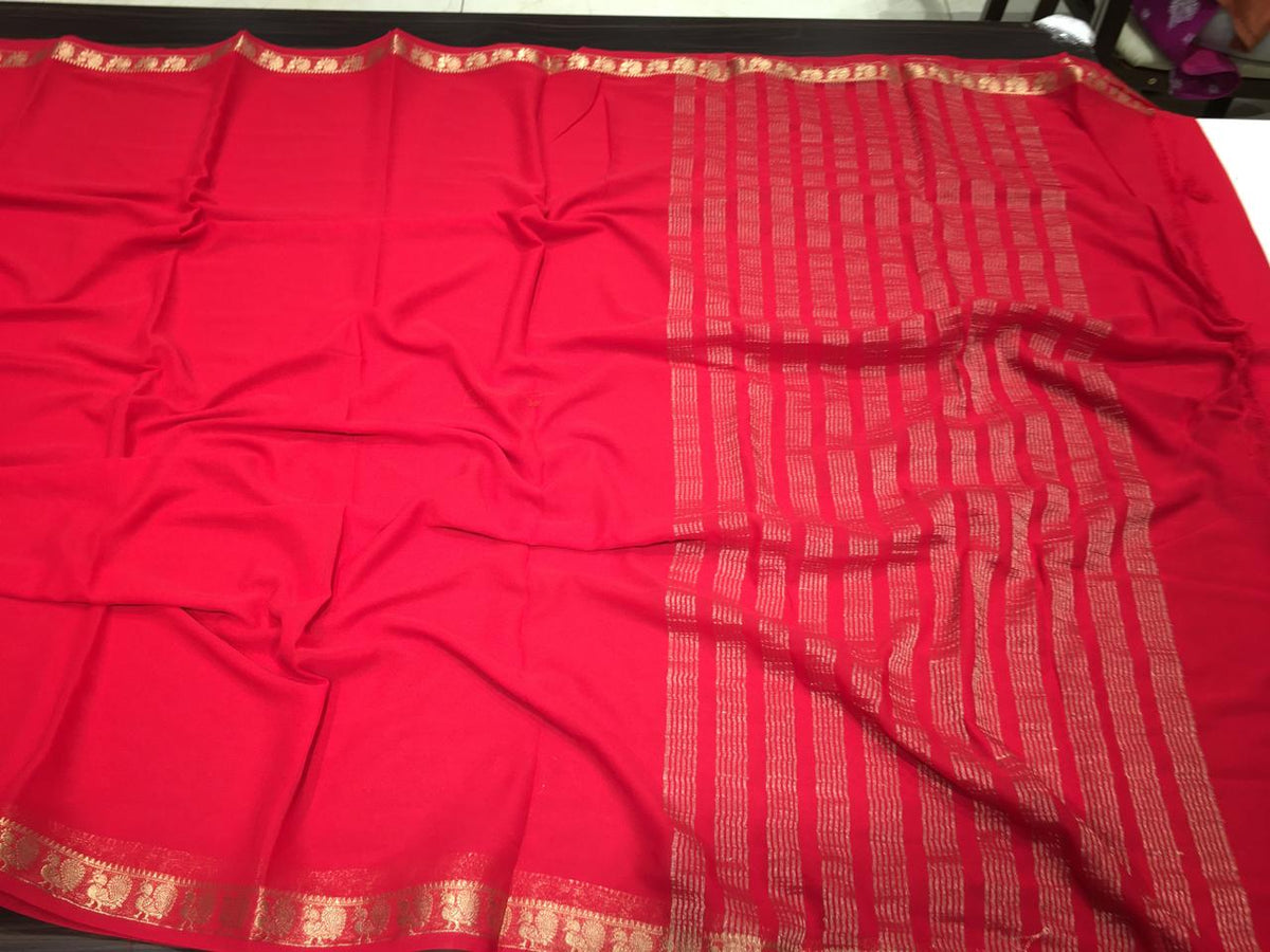 Semi Mysore Crape