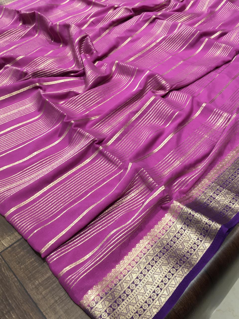 Semi Mysore Crape