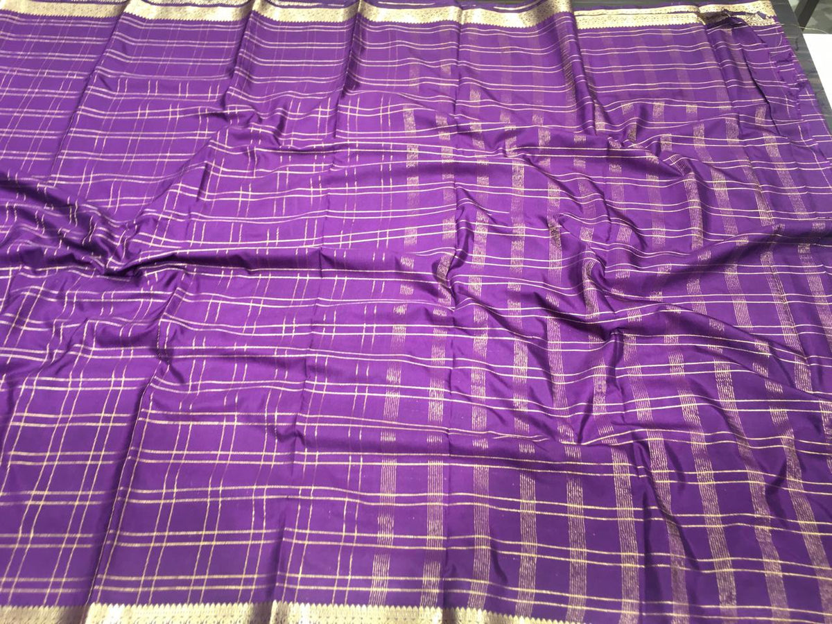 Semi Mysore Crape Silk