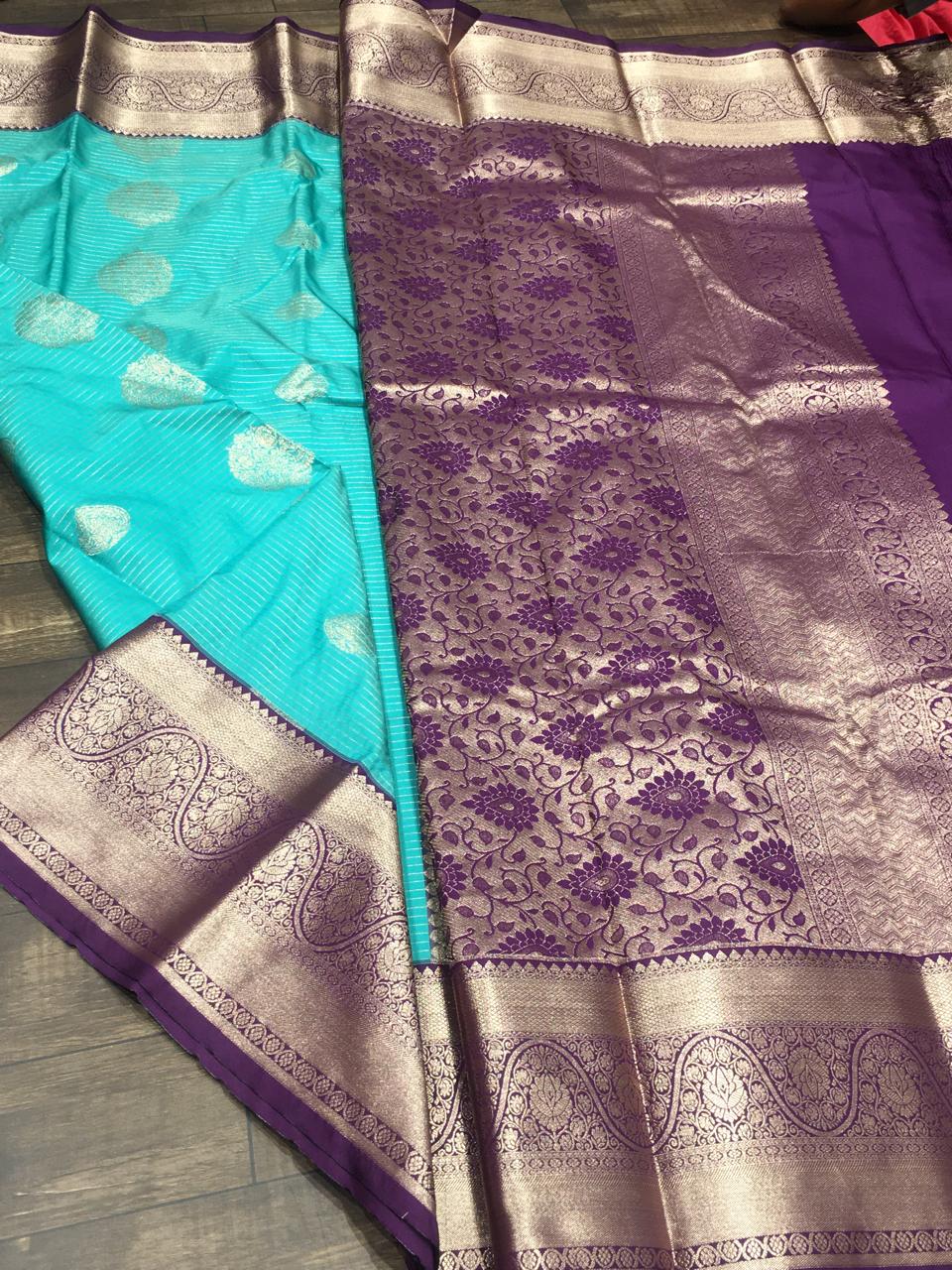 Semi Kanchipuram Silk