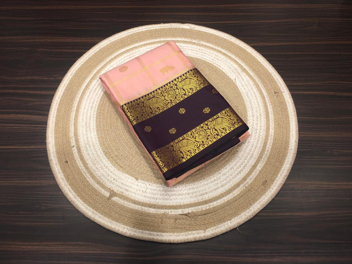 Semi Kanchipuram Silk