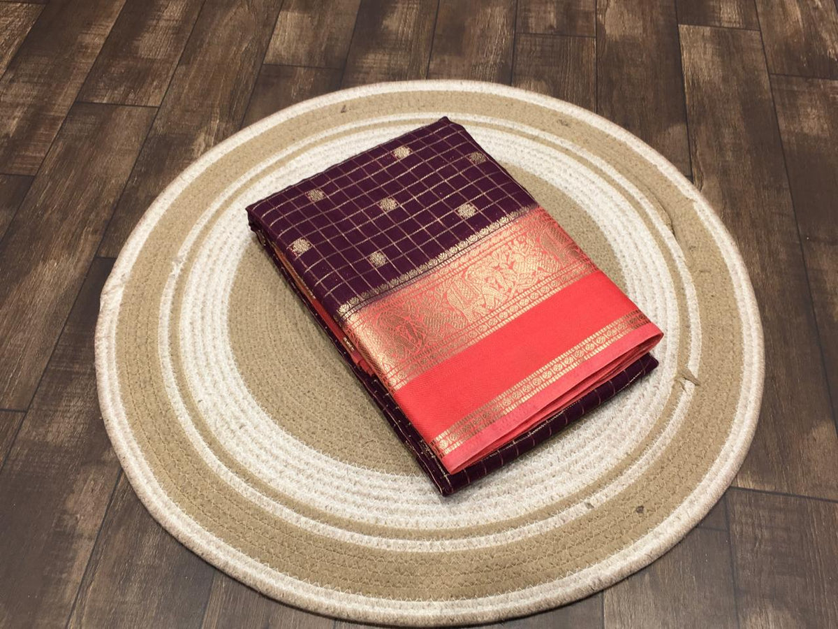 Semi Crape Saree