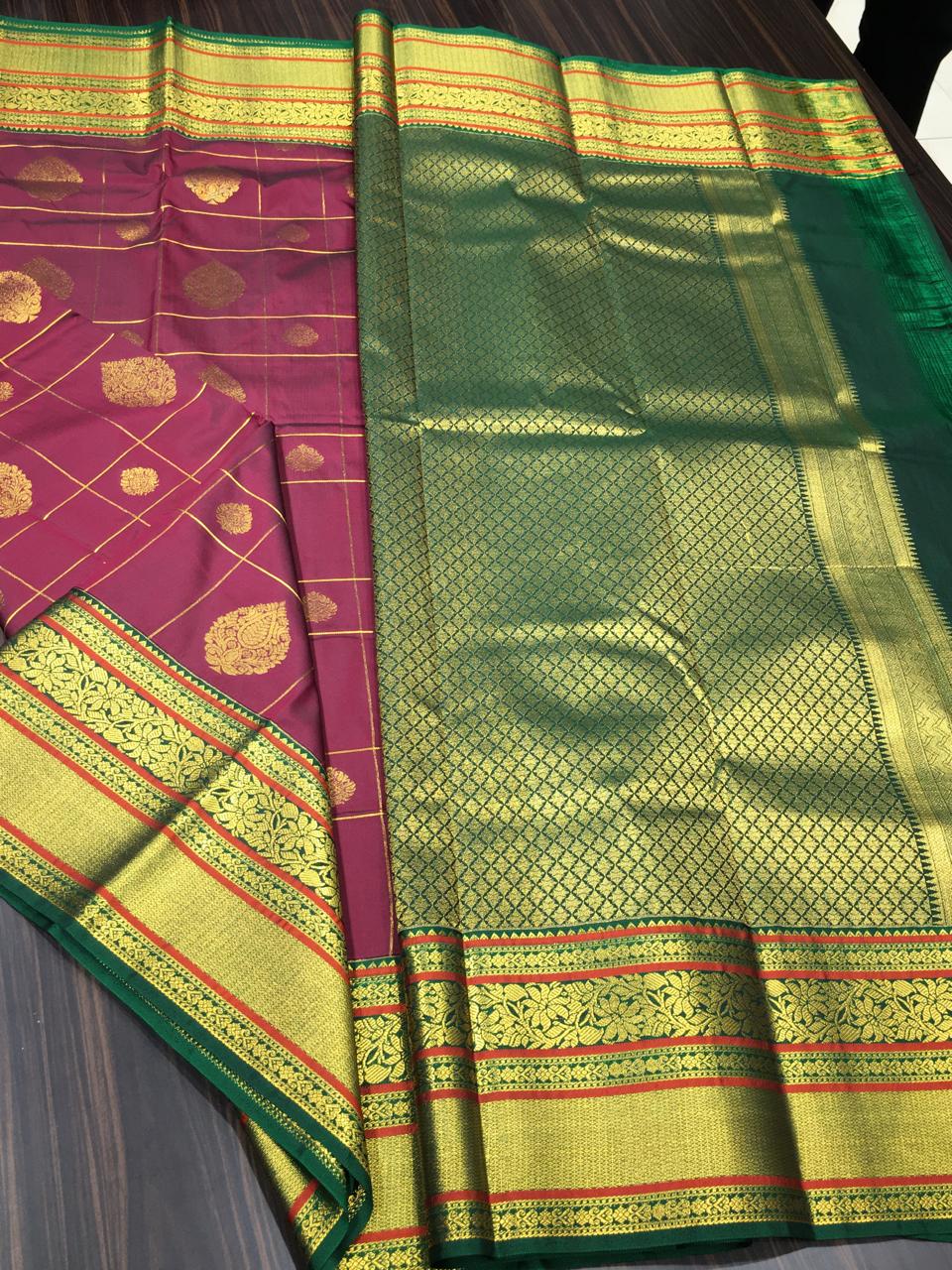 Semi Kanchipuram Silk