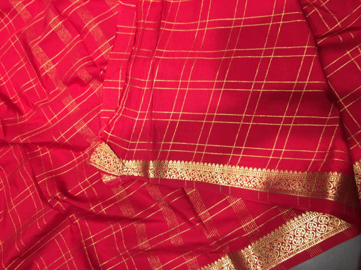 Semi Mysore Crape Silk