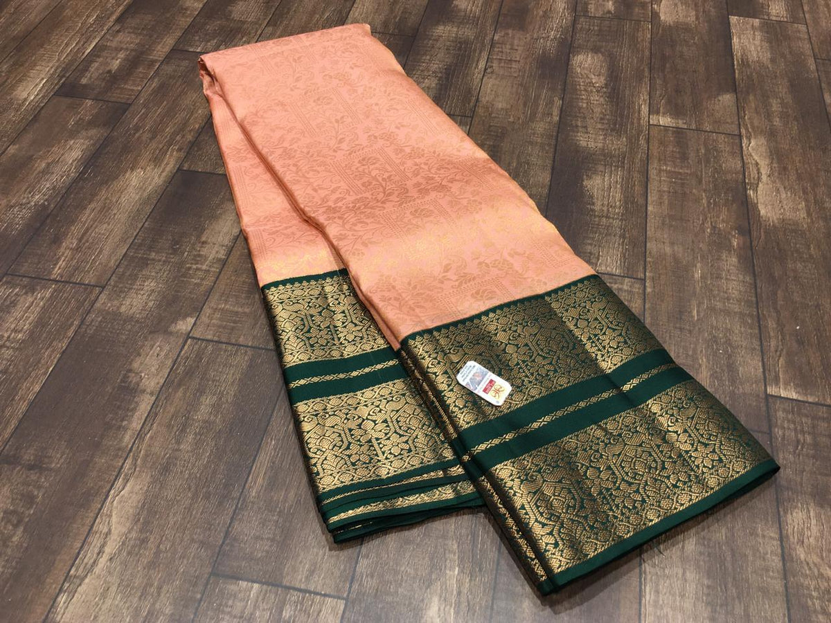 Pure Kanchipuram Broced Silk