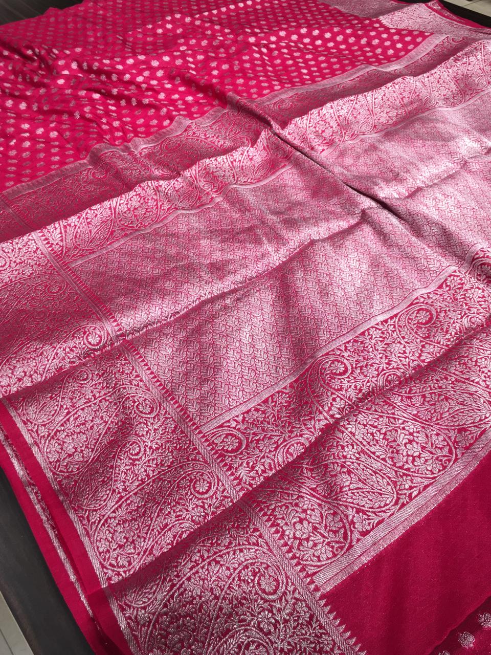 Lilly Tussar Saree