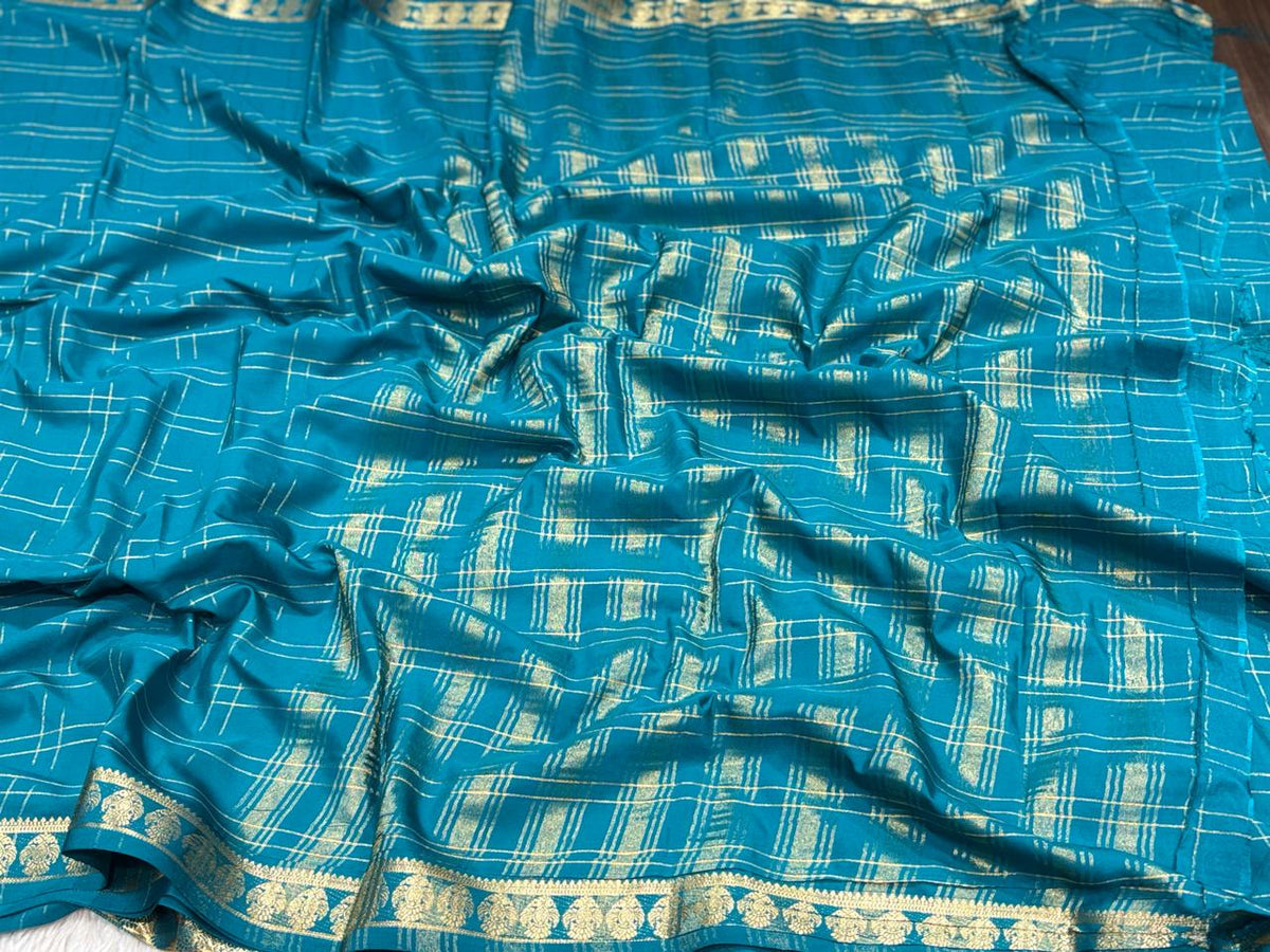 Premium Semi Mysore Silk Saree
